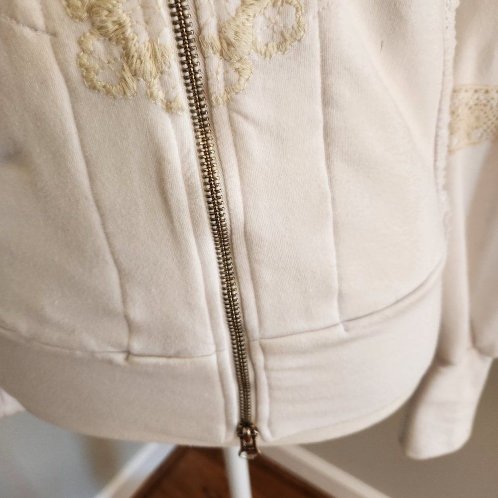 Johnny Was Embroidered Zip Jacket - Picture 4 of 9
